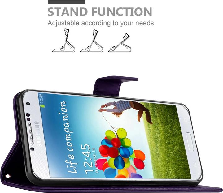 Immagine prodotto Cadorabo Custodia a libro floreale per Samsung Galaxy S4 (Samsung Galaxy S4)