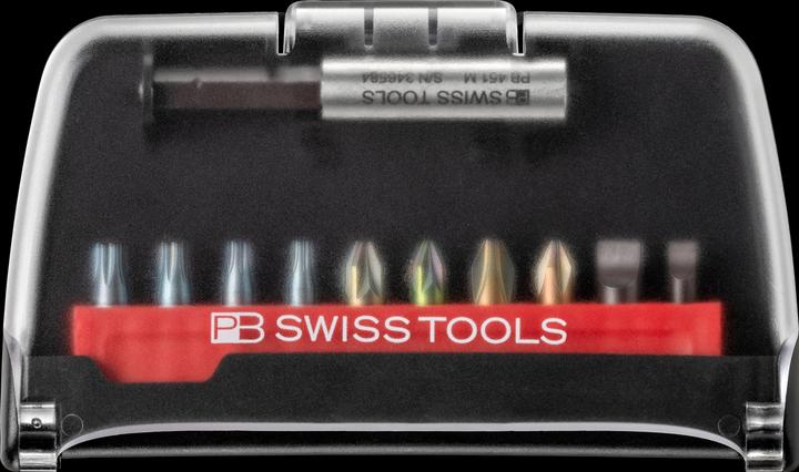 Productafbeelding PB Swiss Tools Bit ingesteld PB C6 702 BC CN (SL 2, TX15, TX20, TX25, SL4, PH1, PH2, TX10, PZ2, PZ1)