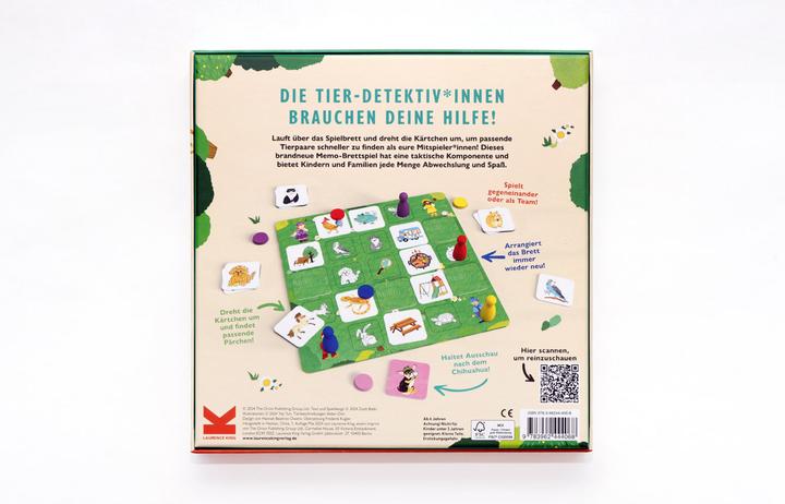 Produktbild Suche & finde. Tier-Detektiv*innen (Deutsch, Batki Zsolt, Yeji Yun, Frederik Kugler, 2024)