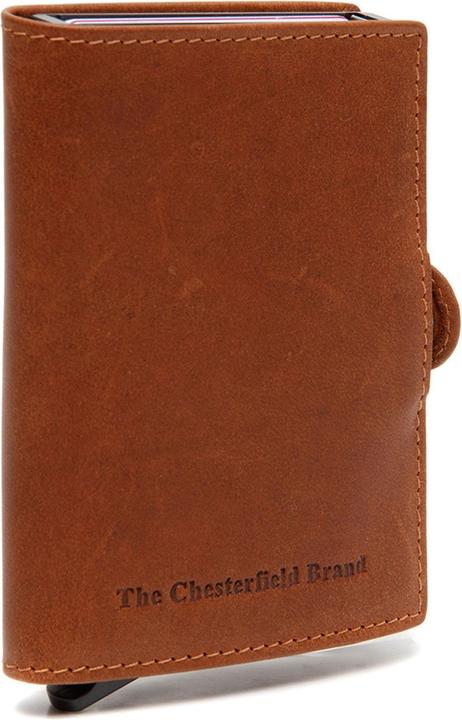 The Chesterfield Brand Lagos Kreditkartenetui RFID Schutz Leder 6.5 cm