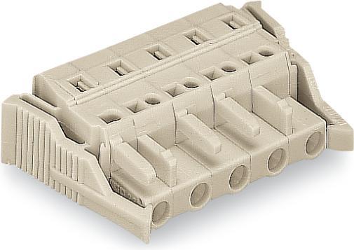 Image du produit Wago Connecteur à ressort Gris clair 721-206/037-000 Contenu : 25 pcs (721-206/037-000)