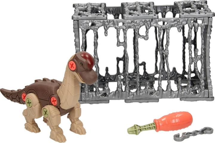 Actual product image Screw Dino into the cage