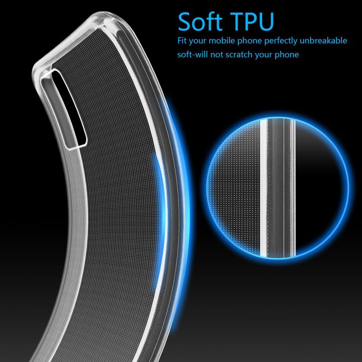 Image du produit Cadorabo Coque pour ZTE Blade A71 TPU Ultra Slim AIR (ZTE Blade A71)