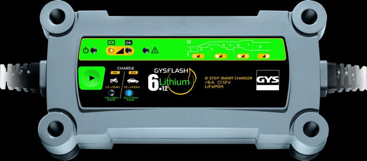 Image du produit GYS Gysflash 6.12 029729 Chargeur automatique 12 V 6 A