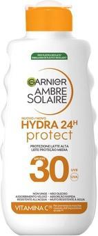 Image du produit Garnier Ambre Solaire Hydra 24h Protect Sunscreen Milk Spf30 175ml (Lait solaire, SPF 30, 175 ml)