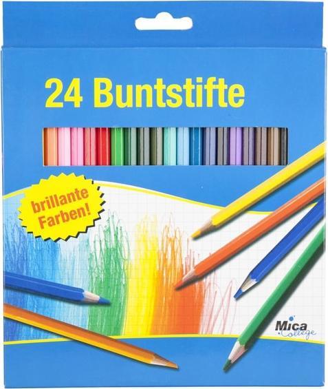 Produktbild MICA College 24 Holzbuntstifte von Besttoy 24 Stifte (24 x)