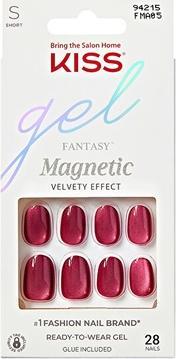 KISS Gel Fantasy Magnetic Set Us Free 28 Pcs - Perfect For Stunning Gel Nails