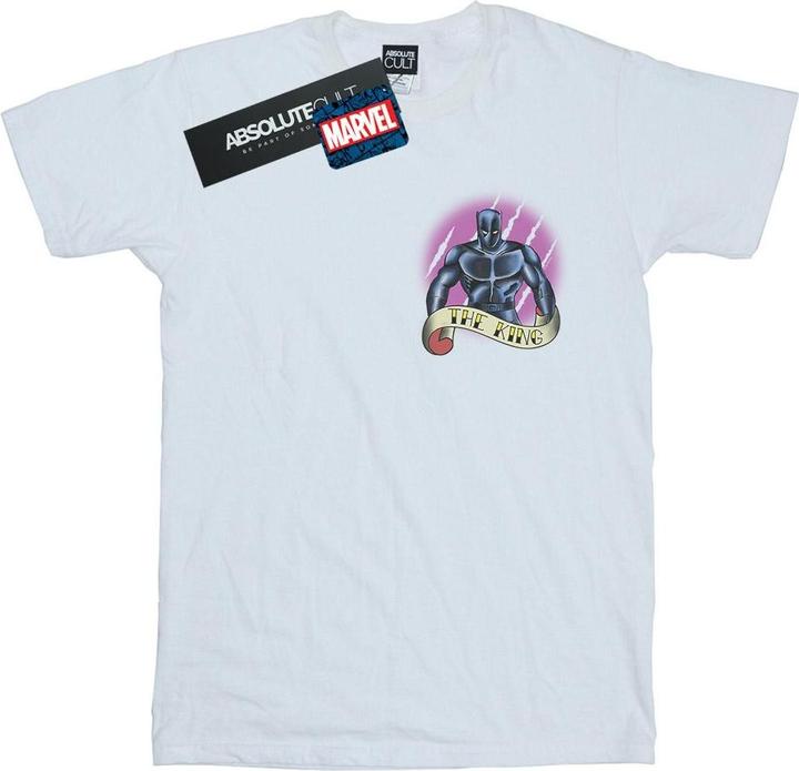 Black Panther Tattoo Breast Print TShirt (L)