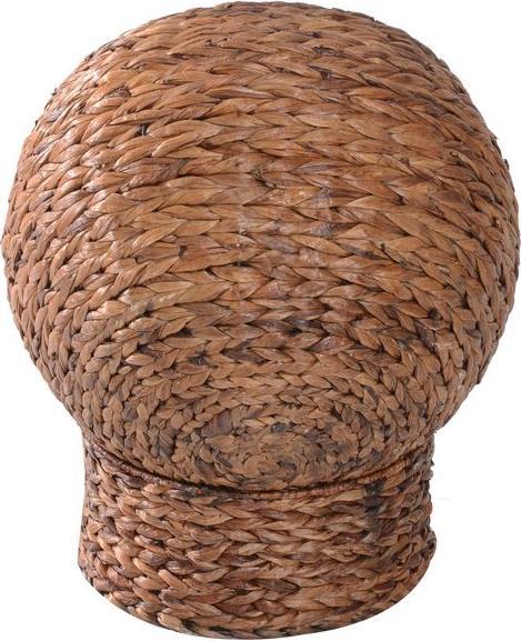 Produktbild Swisshandel24 Rattan Katzenkorb Katzenhöhle Katzenhütte Katzenbett mit Kissen Haustierbett Wasserhyazinthe Hellbra (Katze)