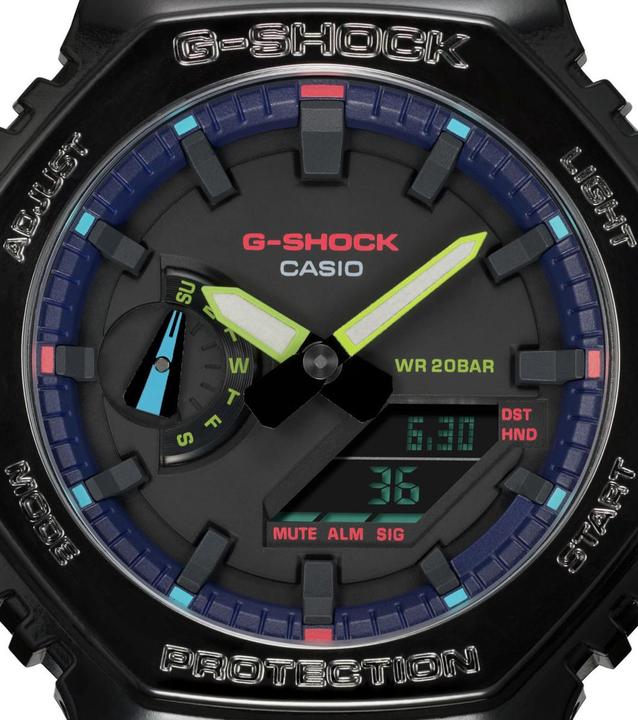 Immagine prodotto Casio GA-2100RGB-1AER (Cronografo, 49 mm)