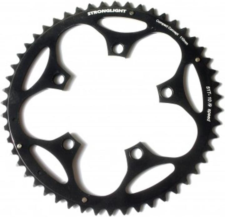 Actual product image Stronglight Type 130 S chainring outer 9/10-speed (50)