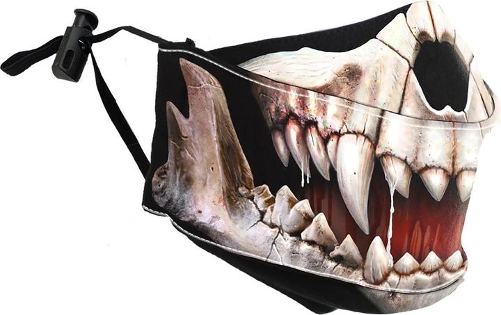 Actual product image Spiral Rock Jaw Face Mask