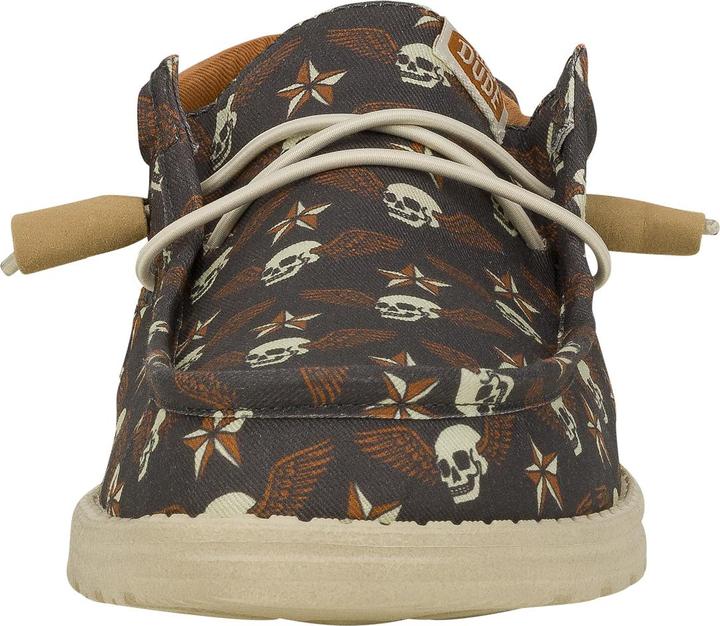 Actual product image Hey Dude Wally Stars n Skulls Print (42)