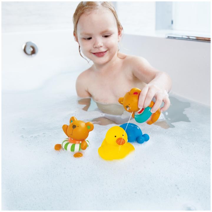 Actual product image Hape Teddy and his friends