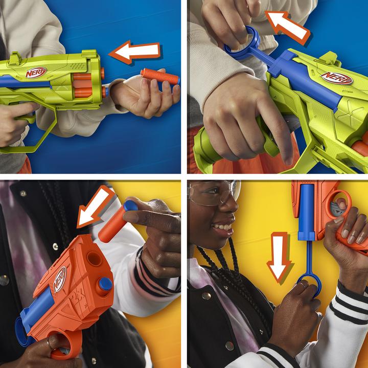 Actual product image Hasbro NERF N-Series Triple Action Pack