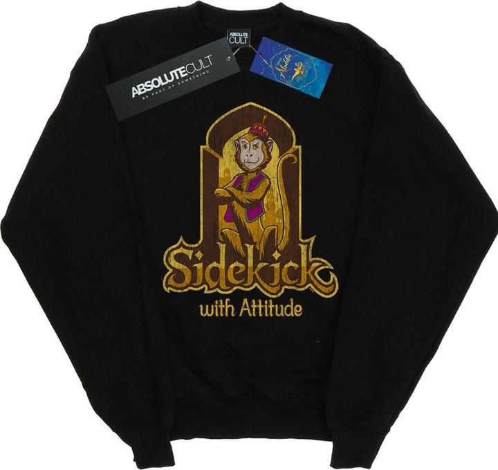 Disney Aladdin Film Abu Sidekick With Attitude Sweatshirt (XL)
