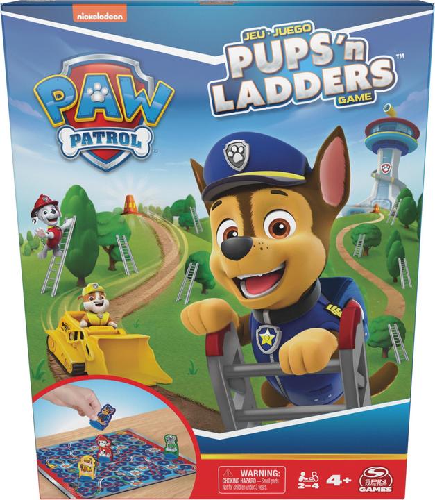 Image du produit Spin Master PAW Patrol, Jeu Pups 'N Ladders | Jouets Pat'Patrouille, jouets pour tout-petits, jouets pour enfant