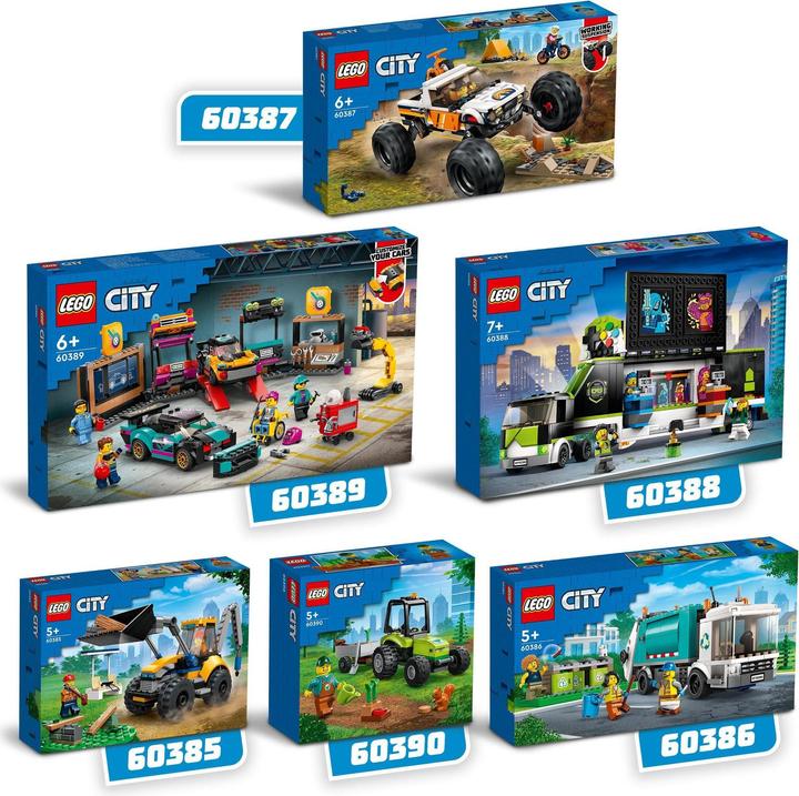 Produktbild LEGO Radlader (60385, LEGO City)
