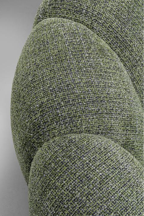 Actual product image Kare Design Swivel armchair Peppo Bloom Melange Green