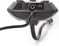 Image du produit Nedis Microphone à utiliser avec : Desktop/Notebook Wired USB-A Male On/Off Switch Sortie casque