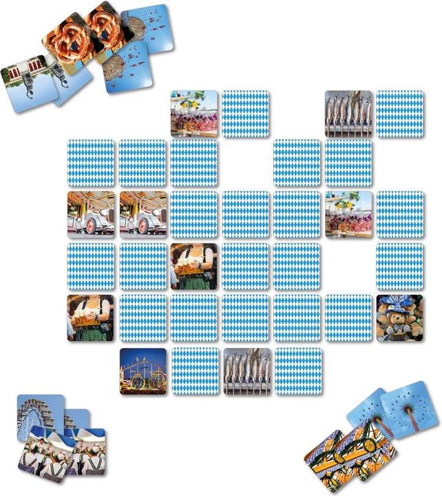 Produktbild Starnberger Spiele Memospiel Oktoberfest (Deutsch)