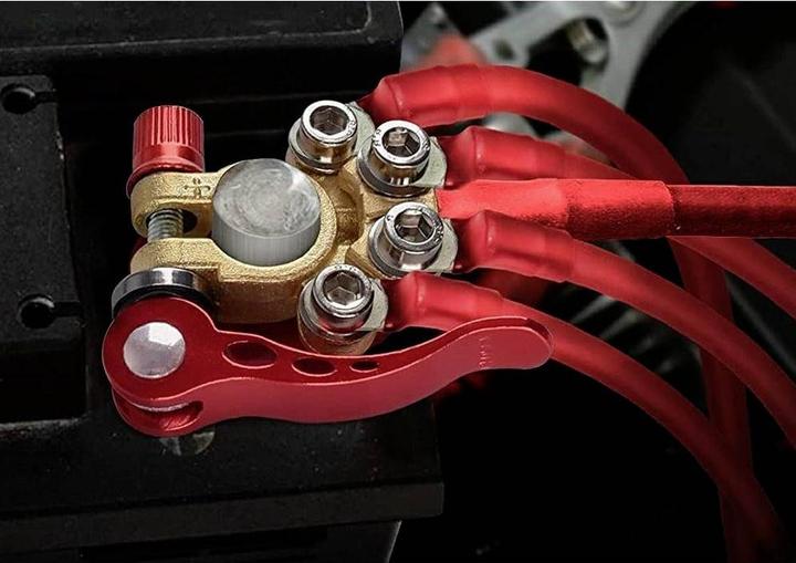 Immagine prodotto IWH 019056 Connettore rapido batteria terminale negativo, terminale positivo Morsetto a molla