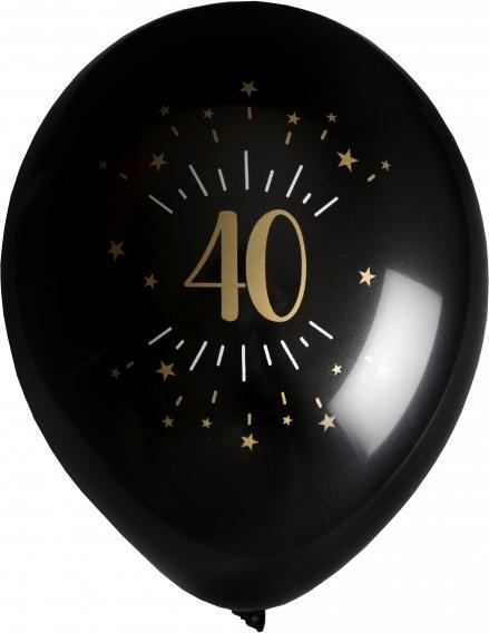 Actual product image Santex 40th birthday (8 x)