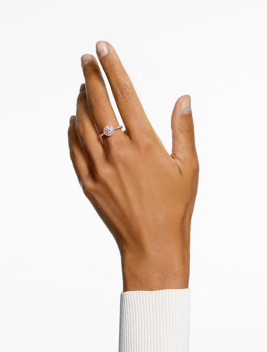Produktbild Swarovski Constella Cocktail Round Pavé Ring Rosé (55)