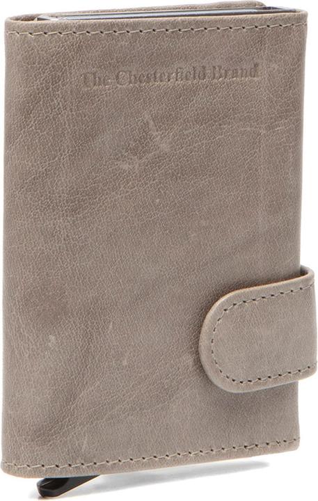 The Chesterfield Brand Antique Buff Kreditkartenetui RFID Schutz Leder 7 cm