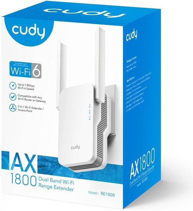 Immagine prodotto Cudy RE1800 (1201 Mbit/s, 574 Mbit/s)
