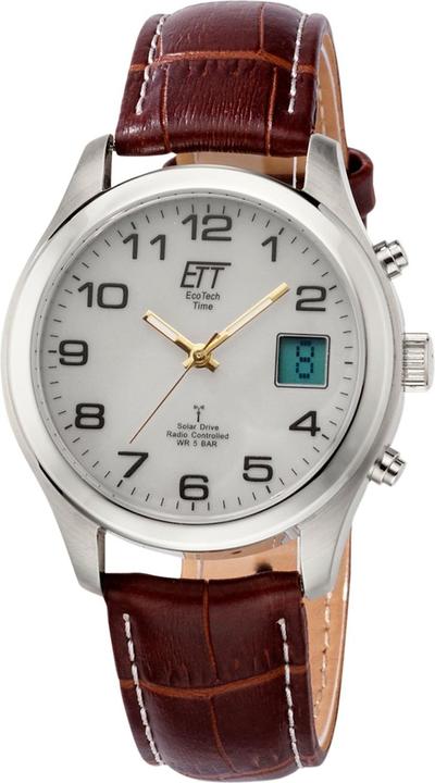 Produktbild Conrad Components Eco Tech Solar Funk Herrenuhr (Analoguhr, Digitaluhr, 39 mm)