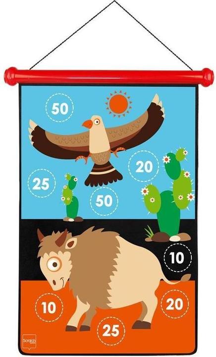 Actual product image Scratch Indian dart game (German, French, Italian)