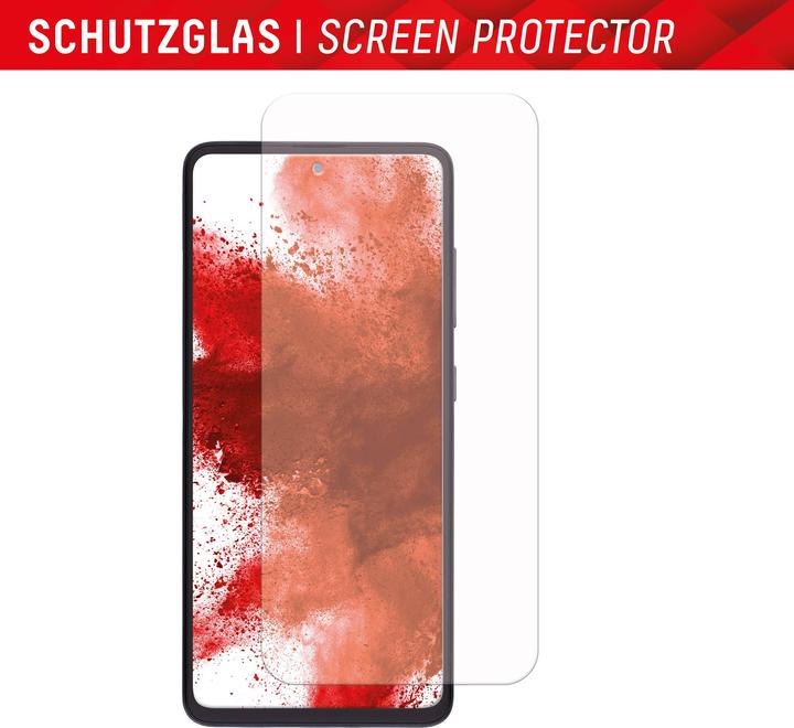 Immagine prodotto Displex Real Glass, 2D Panzerglas + Handyhülle (1 Pezzo/i, Samsung Galaxy S23 FE)