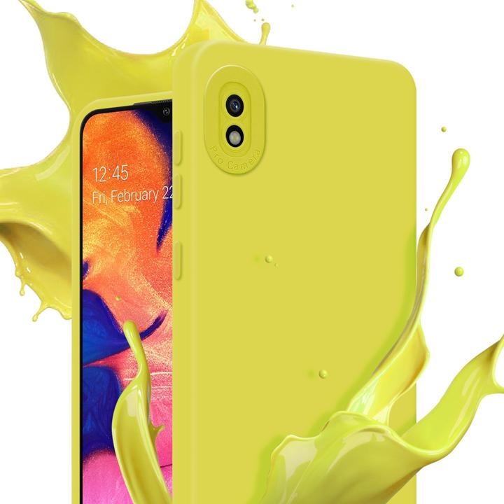 Actual product image Cadorabo Case for Samsung Galaxy A10 in TPU Fluid LM162 Style (Samsung Galaxy A10)