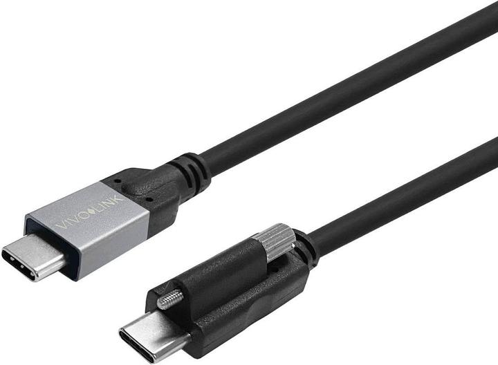 Image du produit Vivolink Câble USB-C à visser vers USB-C 5m (5 m, USB 3.2 Gen 2)
