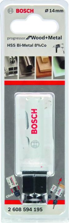 Actual product image Bosch Professional Zubehör Hole saw Progressor for Wood and Metal, 14 mm (14 millimetres)