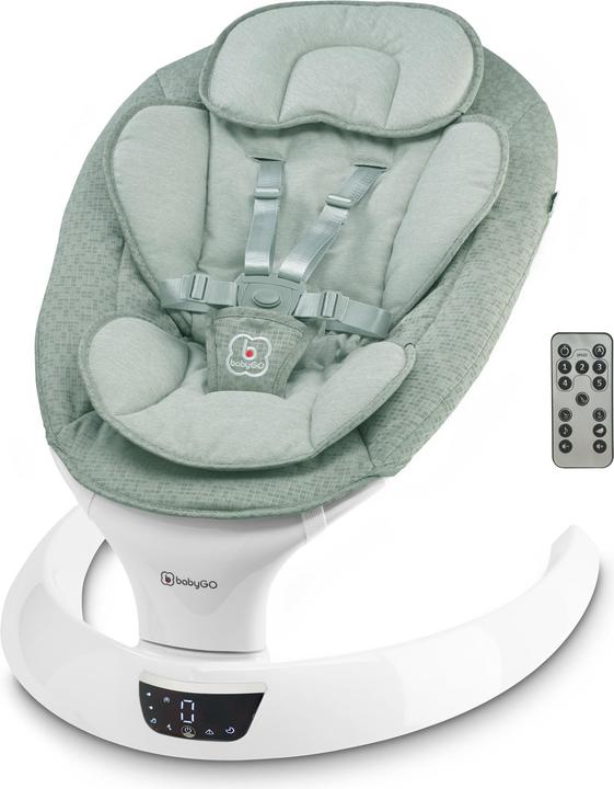 Actual product image BabyGo Swing grün