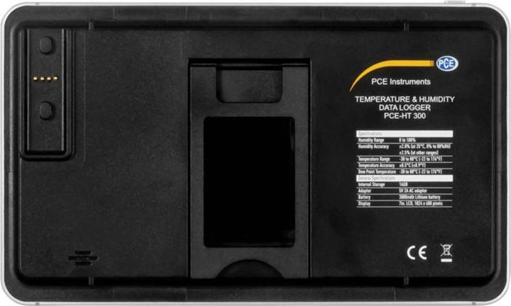 Produktbild PCE Instruments Datenlogger für Temperatur rel. Feuchte mit Bluetooth Interface und Touchscreen (Messgerätkoffer)