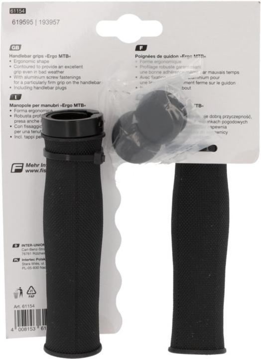 Actual product image Fischer Handlebar grips Ergo MTB