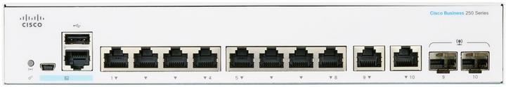 Actual product image Cisco Switch CBS250-8T-E-2G-EU 10 Port (10 Ports)