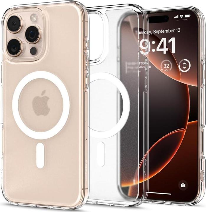 Produktbild Spigen Ultra Hybrid MAG iPhone 16 Pro Max MagSafe frost clear ACS08002 (Apple iPhone 16 Pro Max)
