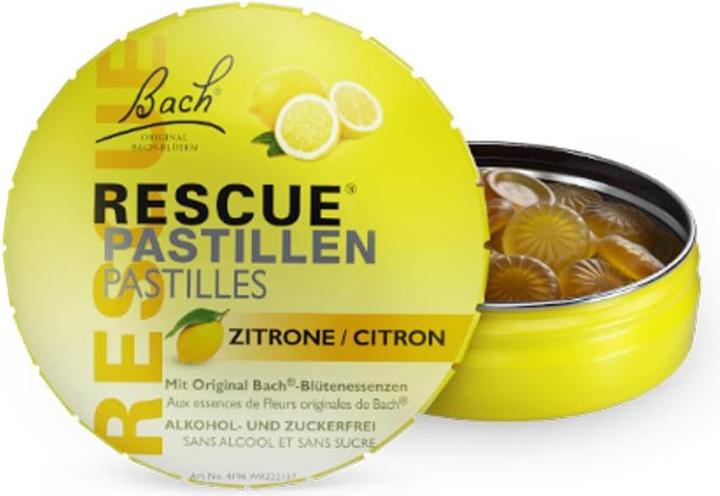 Produktbild Bach Rescue Pastillen Zitrone (1 Stück, Dragee, 50 g)