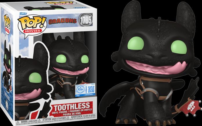 Image du produit Funko POP! How to Train Your Dragon - Toothless with Tongue Out Exclusive