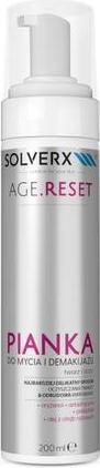 Actual product image Solverx Age Reset Face Cleansing And Make-Up Removal Foam 200Ml (Foam, 200 ml)