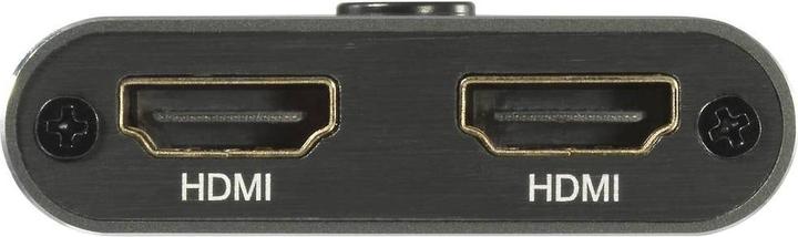 Produktbild SpeaKa Professional SP-HSW-231 2 Port HDMI-Switch Ultra HD-fähig 7680 x 4320 Pix