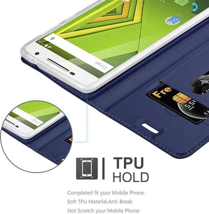 Immagine prodotto Cadorabo Copertina in stile libro di classe (Motorola Moto X Play)