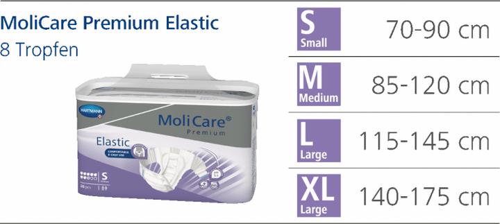 Produktbild MoliCare Elastic 8 Inkontinenz Slip (14 x, Large plus)