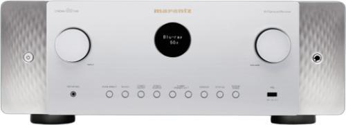 Marantz Sintoamplificatore AV Cinema 60 DAB 7.2 con video 8K *argento Premium* (7.2 canali, DAB+, FM)