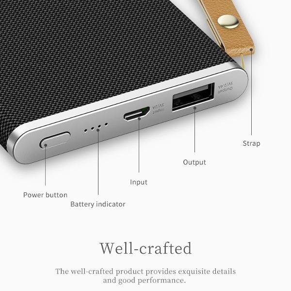 Produktbild Rock Space Powersack (10000 mAh, 37 Wh)