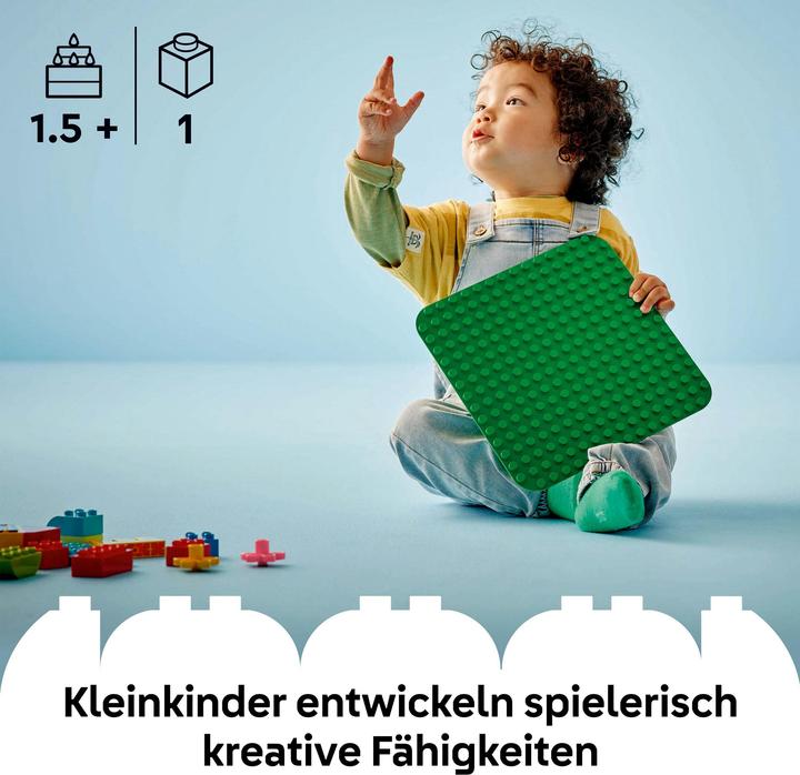 Actual product image LEGO Bauplatte in Grün (10460)